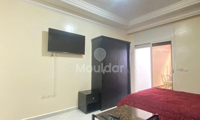استوديو جذاب مفروش للايجار مع تراس في الرباط أغداль - 2