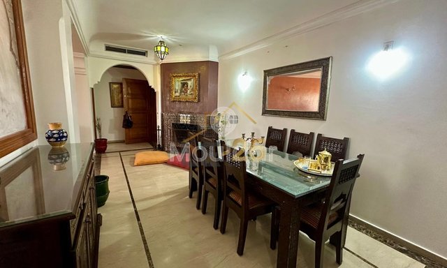 شقة للايجار في مراكش: 3 غرف نوم، شرفة وأمان - 4