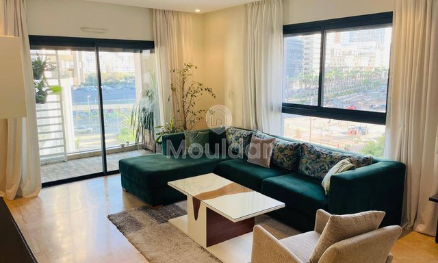 شقة فاخرة في مدينة الدار البيضاء المالية: راحة وأمان