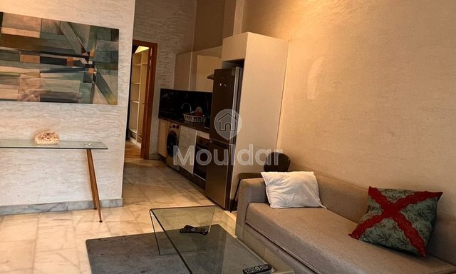 Umeblowane studio do wynajęcia z tarasem w Casablance - Riviera