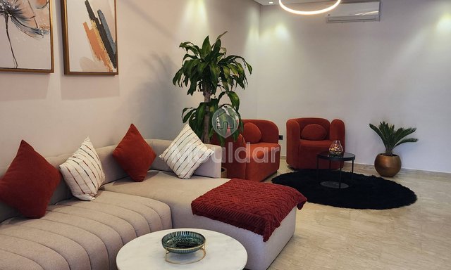 Appartement Meublé à Vendre à Dar Bouazza avec Piscine