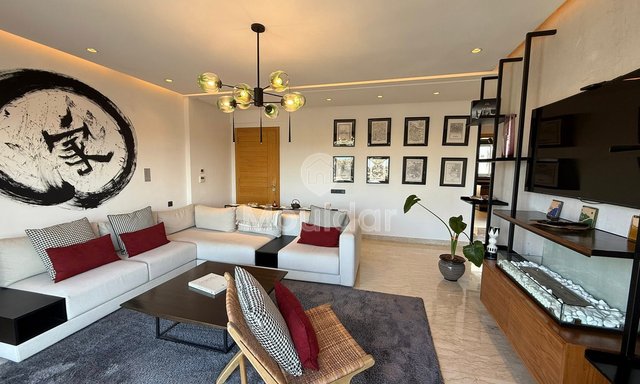 للإيجار: شقة مفروشة، 3 غرف نوم، شرفة في الدار البيضاء