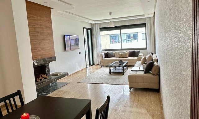 شقة مفروشة للايجار في دار بوعزة مع مسبح - 2