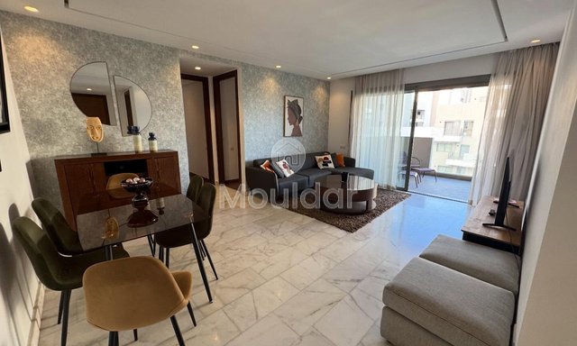 للايجار: شقة غرفتين مع مسبح في الدار البيضاء - 2