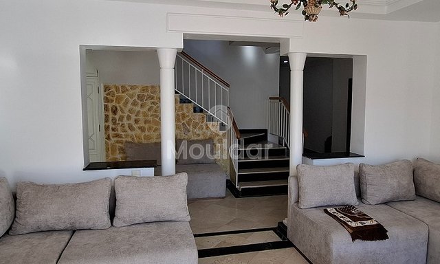 دوبلكس مفروش للإيجار يطل على البحر في طنجة ملابطة - 4