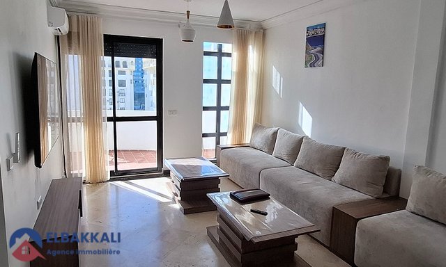 Apartamento Dúplex amueblado en Alquiler en Tánger Malabata — Tánger, Malabata - 3