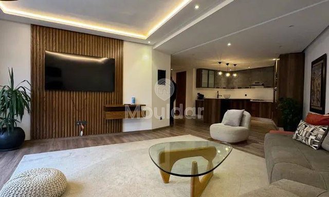 بنتهاوس مفروش للإيجار في الدار البيضاء - 125م² من الأناقة - 2