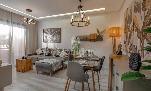 موعد في مراكش: شقة غرفتي نوم مع تراس