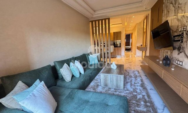 Apartamento Mobilado para Alugar: 2 Quartos com Terraço em Marrakech