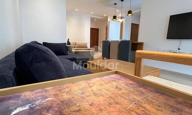 شقة مفروشة للإيجار مع حديقة في دار بوعزة - 4