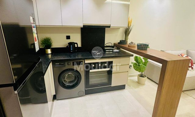 استوديو للإيجار في الدار البيضاء - غرفة واحدة مع شرفة - 4