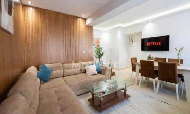 Tanger'de, şehir merkezinde kiralık daire