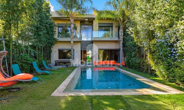 فيلا للإيجار في مراكش شرفية