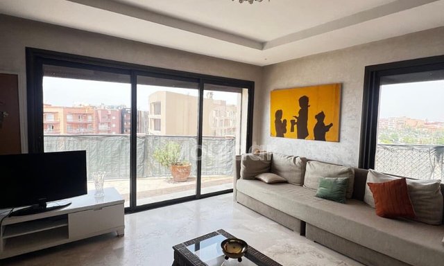 Marrakeş, Guéliz'de satılık çatı katı - 4