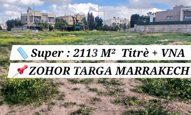 Land for sale in Marrakech, Targa - 4