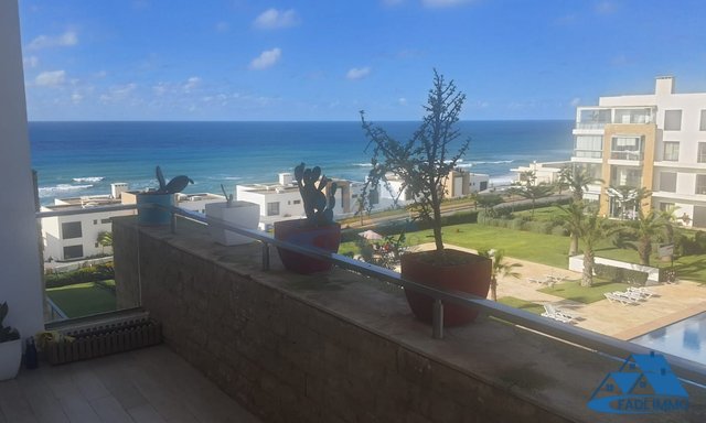 Apartament Mobilat de Închiriat pe Plaja Națiunilor Bouknadel
