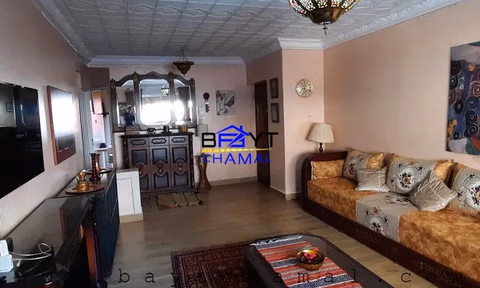 تأجير شقة واسعة في طنجة - وسط المدينة، 95 م²