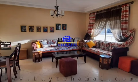 Charmoso apartamento para alugar no centro de Tânger – 120 m²