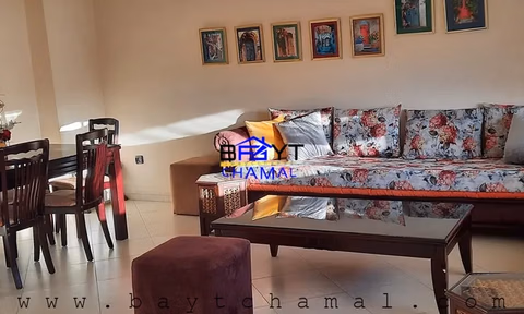 Charmoso apartamento para alugar no centro de Tânger – 120 m²