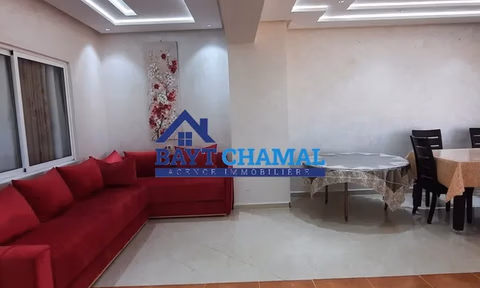 A ser alugado: Apartamento espaçoso com 2 quartos em Malabata, Tânger