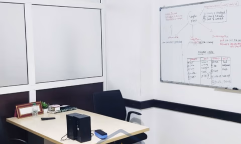 Birou de închiriat cu terasă la primul etaj