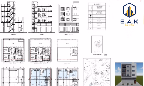 أرض محفظة في تجزئة للبيع لبناء مبنى