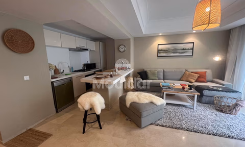 Studio for rent - Casablanca Finance City, 63 m², 1 bedroom, 1st floor