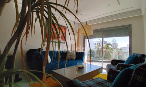 Appartement à louer - 2 chambres, 100m², Palmier, Casablanca