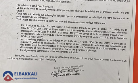 Geteelde bouwgrond in een woonwijk te koop