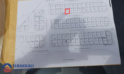 أرض محفظة في تجزئة للبيع لبناء منزل