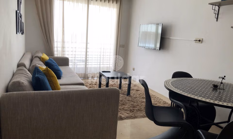 Studio for rent in Casablanca, Bourgogne - 52m², 1 bedroom