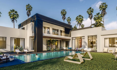 Villa nova à venda com piscina