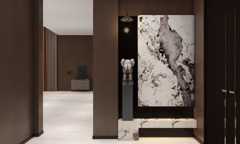 Villa nova à venda com piscina