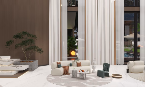 Villa nova à venda com piscina