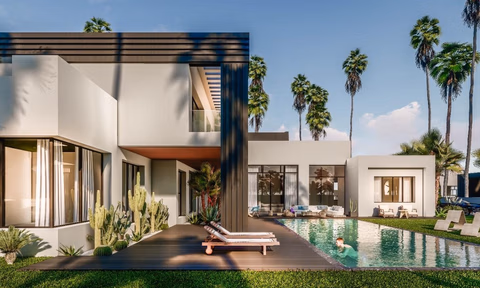 Villa nova à venda com piscina