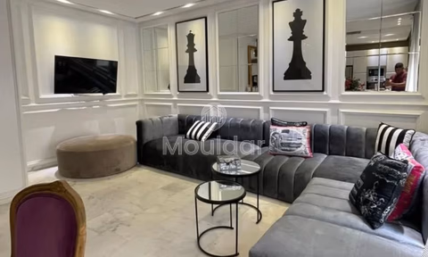 Studio for Rent in Casablanca - Les Princesses, 80m² Charming