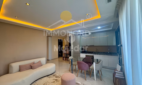 Appartement à Louer à Tanger : 3 Chambres avec Équipements Modernes