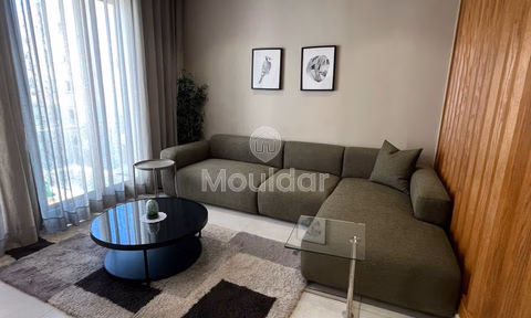 Studio for Rent in Casablanca: 5th Floor with Balcony