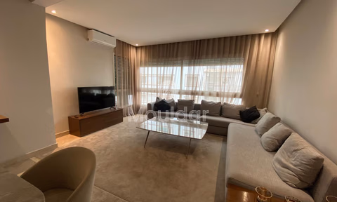 Luxury Apartment for Rent: 3 Bedrooms in Casablanca