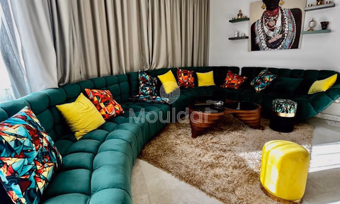 استوديو حديث للإيجار في الدار البيضاء - الأميرات، مع جراج