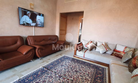 Apartamento en Alquiler en Marrakech: 2 Habitaciones con Piscina