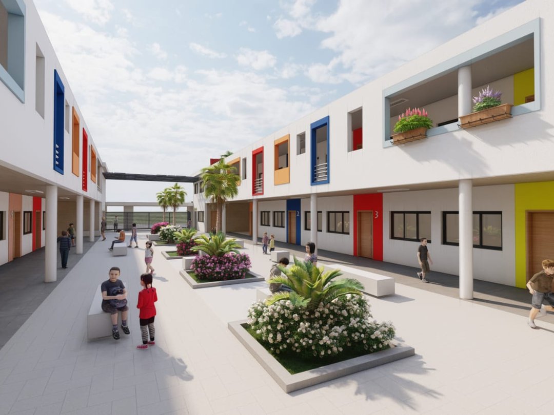 Terreno en venta: 4000 m² titulado de una escuela infantil y primaria - Photo 1
