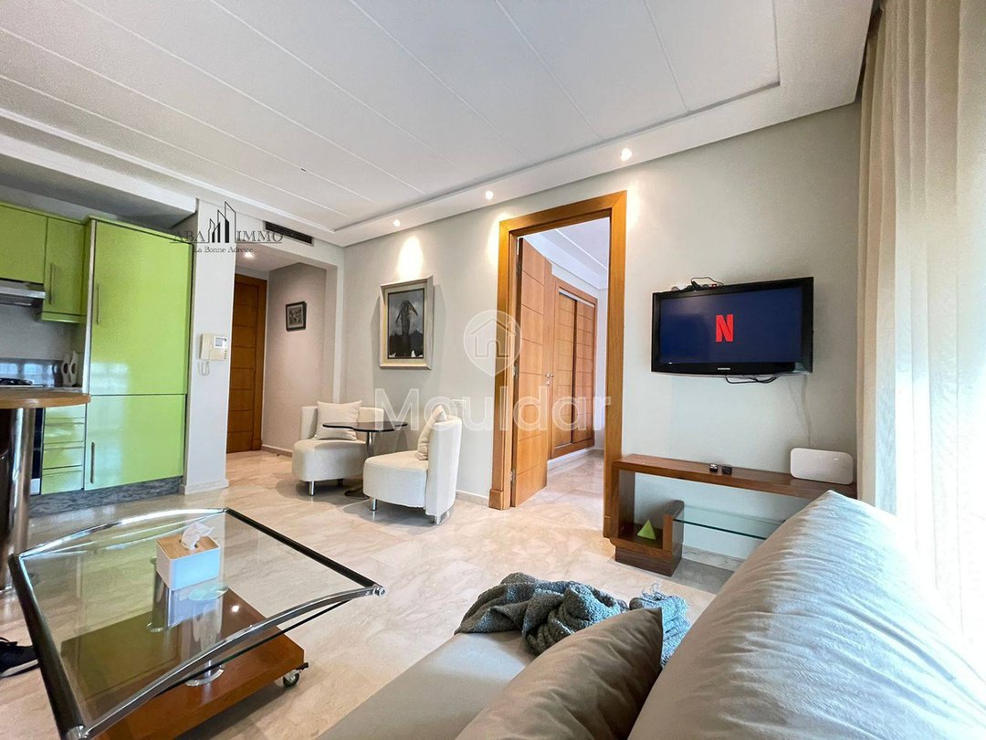 Racine, Casablanka'da kiralık büyüleyici mobilyalı stüdyo - Photo 5