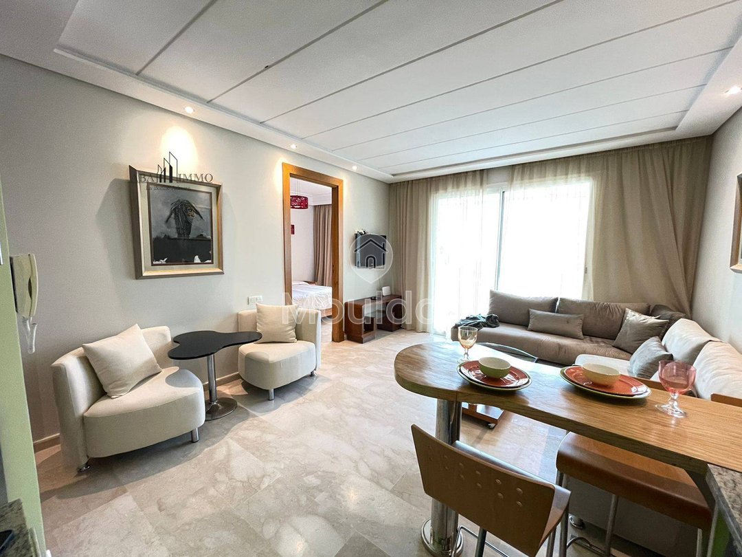 Racine, Casablanka'da kiralık büyüleyici mobilyalı stüdyo - Photo 2