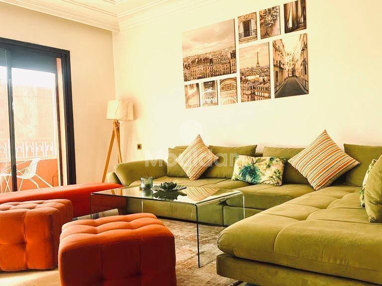 Charmantes Appartement zur Vermietung in Guéliz, Marrakech - 81m² - Photo 2