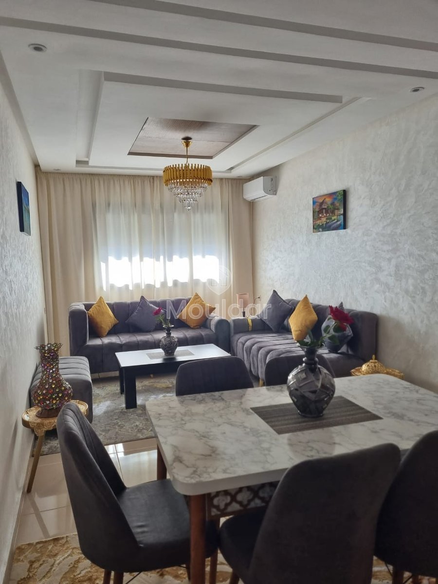 À Louer : Appartement Meublé 2 Ch, Parking à Kenitra - Photo 1