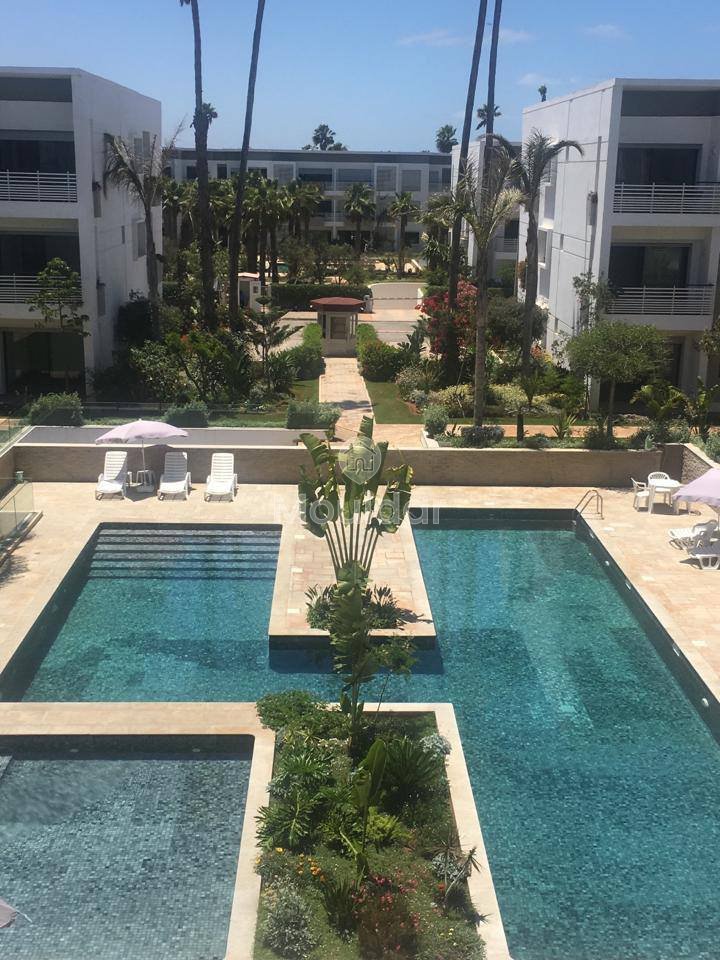 Słoneczne studio do wynajęcia w Dar Bouazza, 2 pokoje, 2. piętro - Photo 1