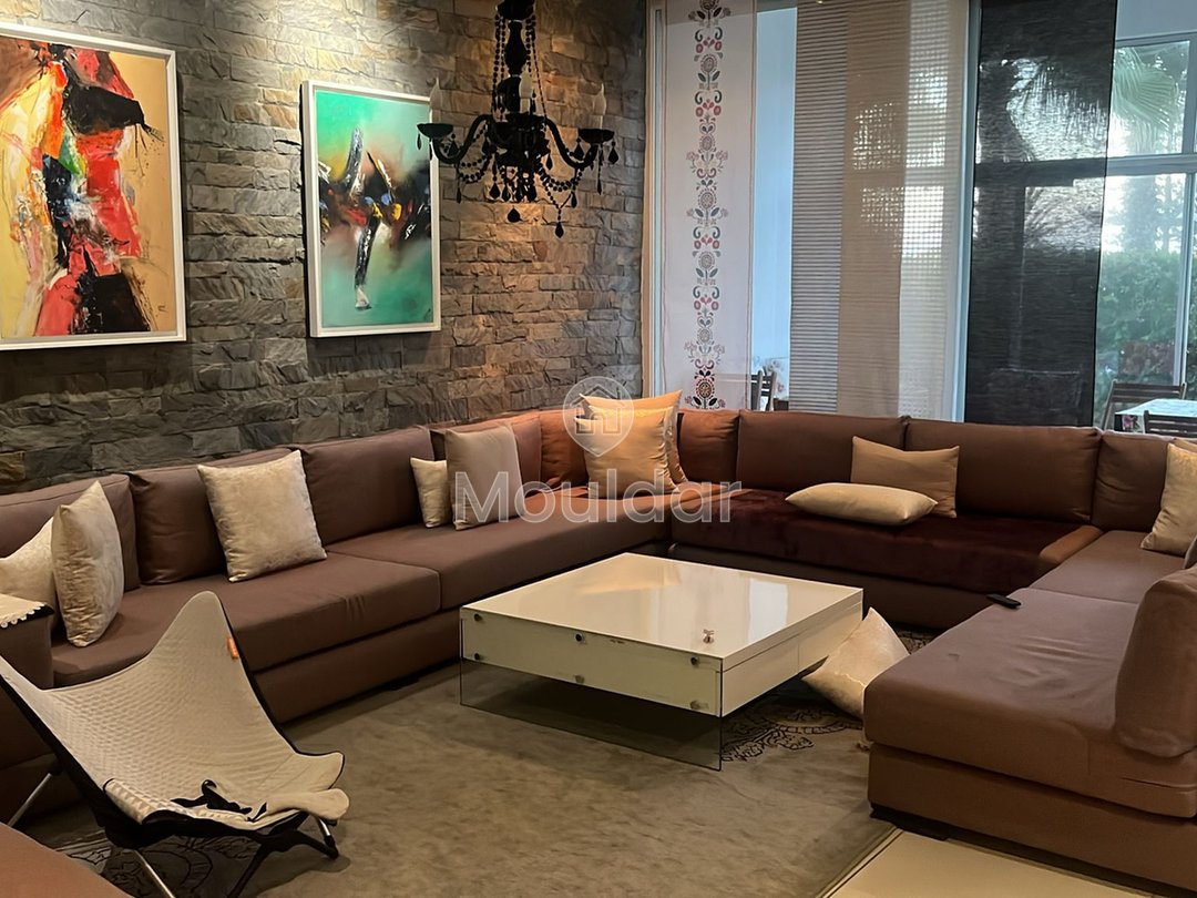 Moderne 2-slaapkamerappartement te huur in Dar Bouazza, 120 m² - Photo 1