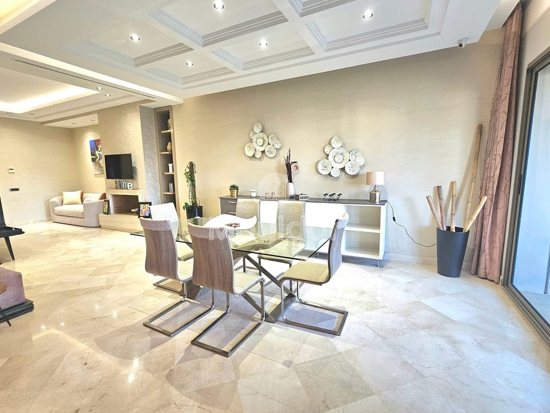 Appartement meublé avec vue sur piscine à Bouskoura - Photo 6