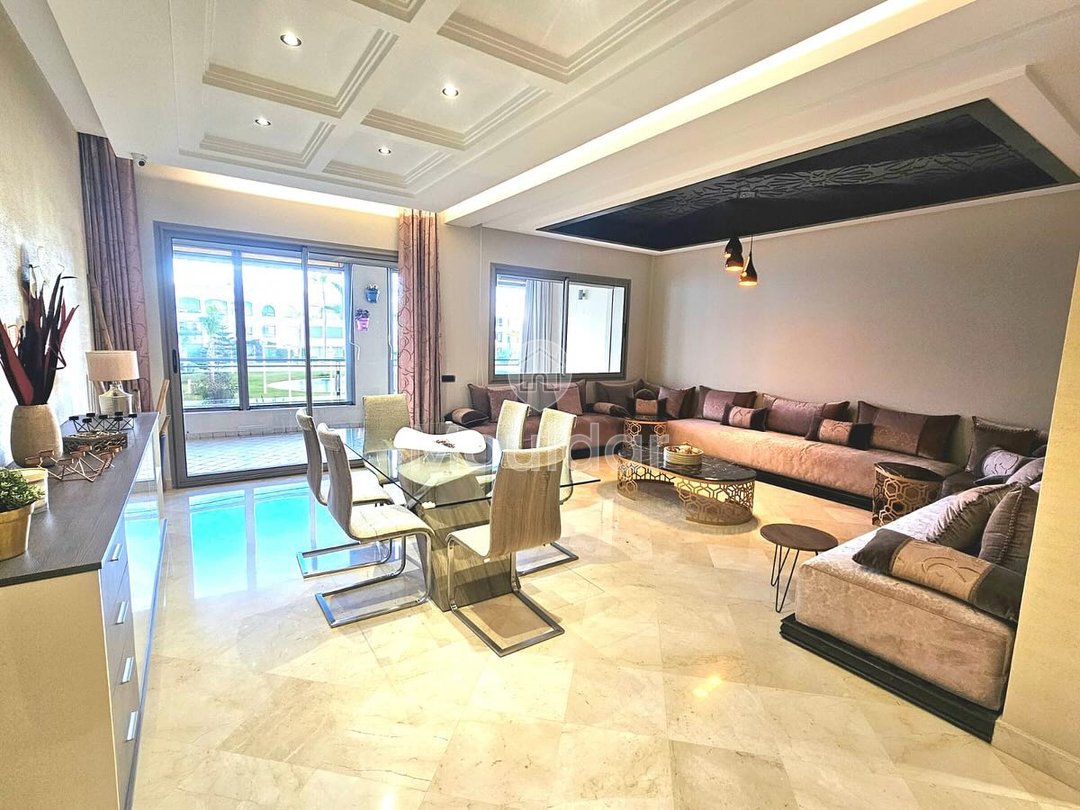 Appartement meublé avec vue sur piscine à Bouskoura - Photo 1